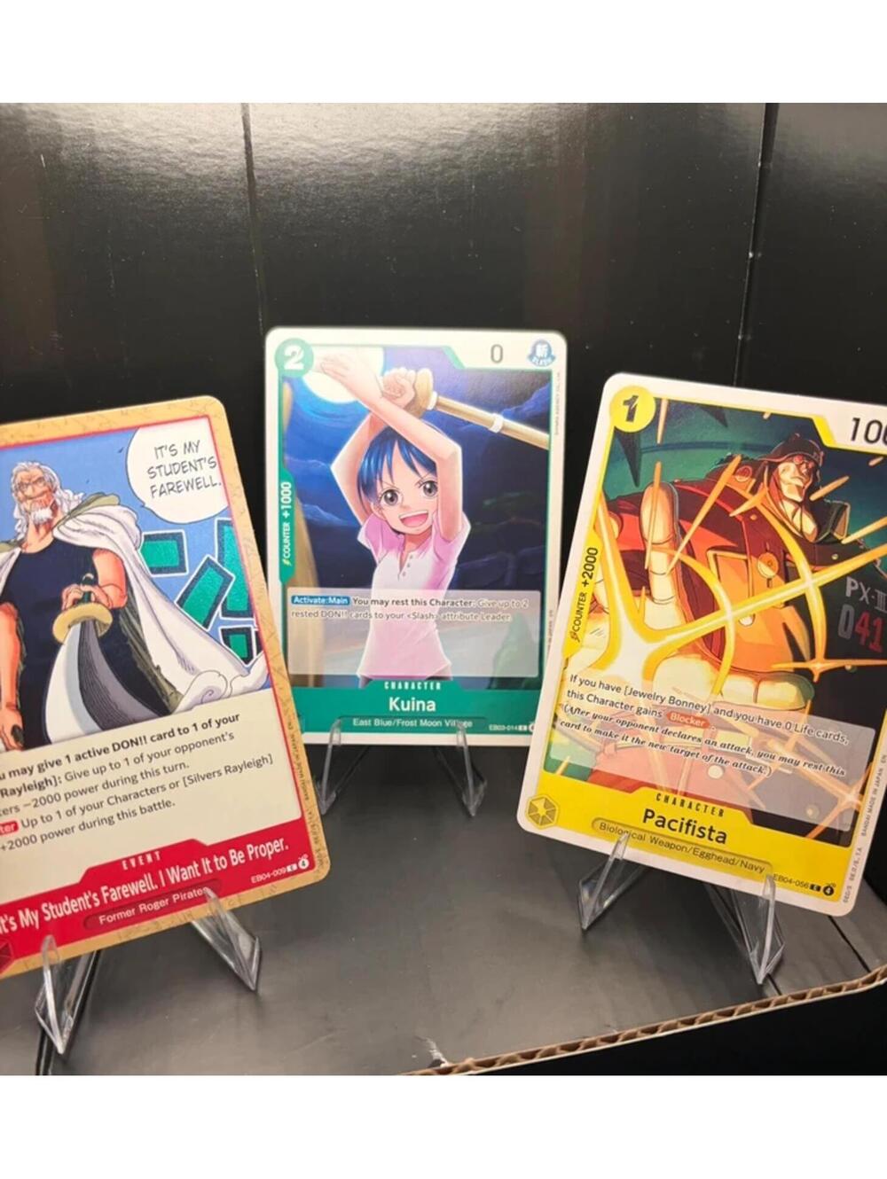 One Piece Heroines Edition Card Lot Pacifista Kuina